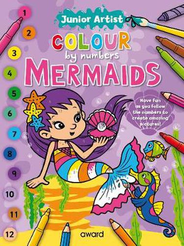 Junior Artist Colour By Numbers: Mermaids