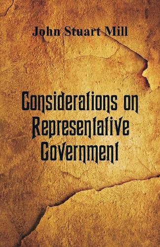 Cover image for Considerations on Representative Government