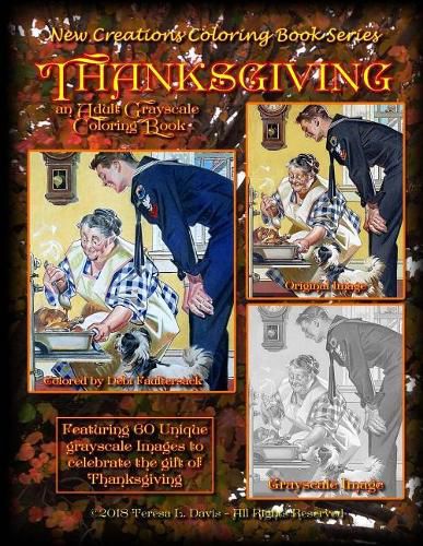 Cover image for New Creations Coloring Book Series: Thanksgiving