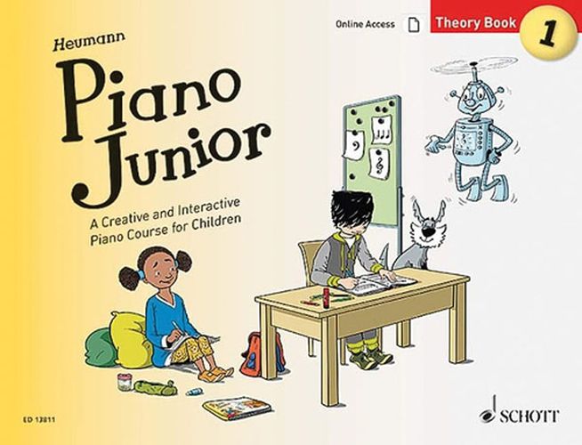 Cover image for Piano Junior: Theory Book 1 Vol. 1