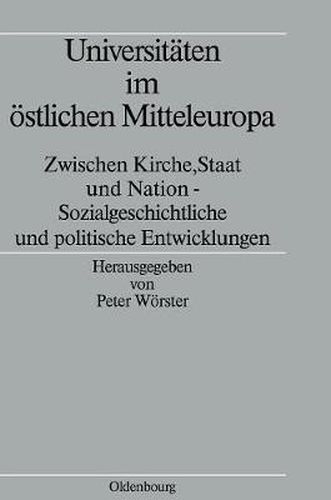 Cover image for Universitaten im oestlichen Mitteleuropa