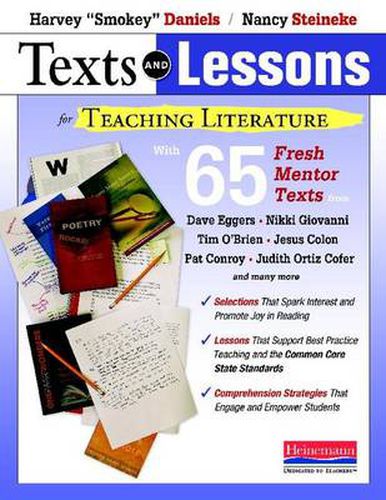 Cover image for Texts and Lessons for Teaching Literature