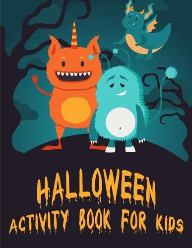 Cover image for Halloween Activity Book for Kids