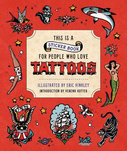 Cover image for This is a Sticker Book for People Who Love Tattoos