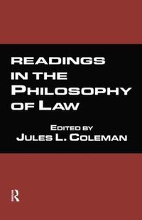 Cover image for Readings in the Philosophy of Law