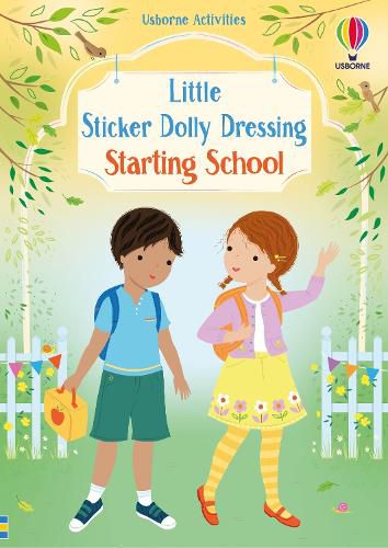 Cover image for Little Sticker Dolly Dressing Starting School