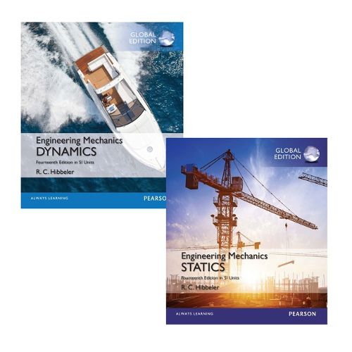 Cover image for Engineering Mechanics: Statics in SI Units, Global Edition + Engineering Mechanics: Dynamics in SI Units, Global Edition