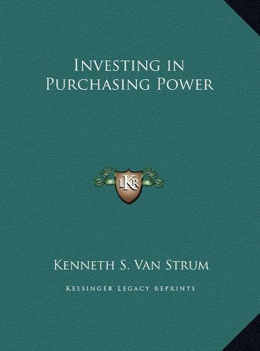 Cover image for Investing in Purchasing Power Investing in Purchasing Power