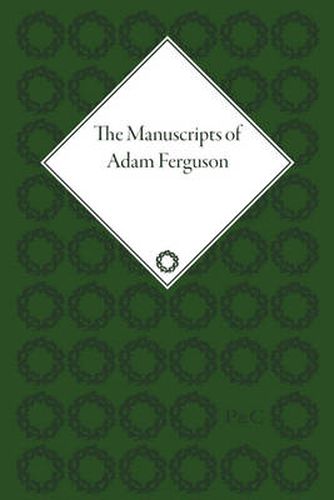 Cover image for The Manuscripts of Adam Ferguson