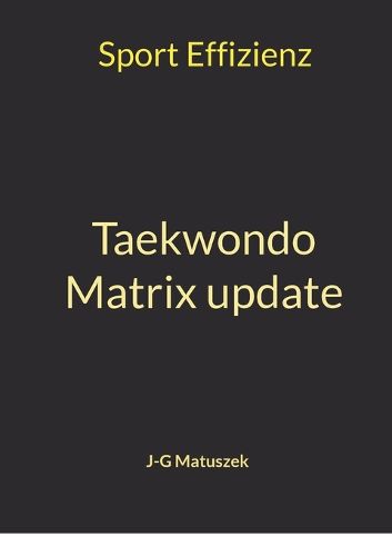 Cover image for Taekwondo Matrix update