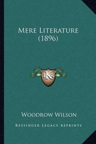 Cover image for Mere Literature (1896)