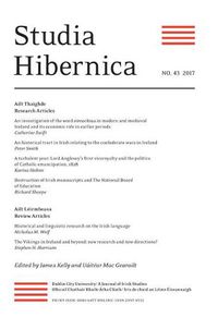 Cover image for Studia Hibernica Vol. 43