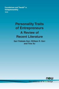 Cover image for Personality Traits of Entrepreneurs: A Review of Recent Literature