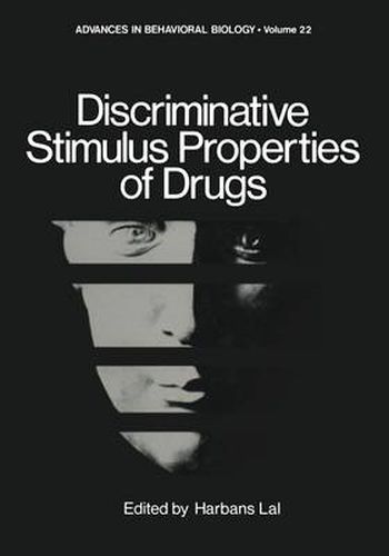 Cover image for Discriminative Stimulus Properties of Drugs