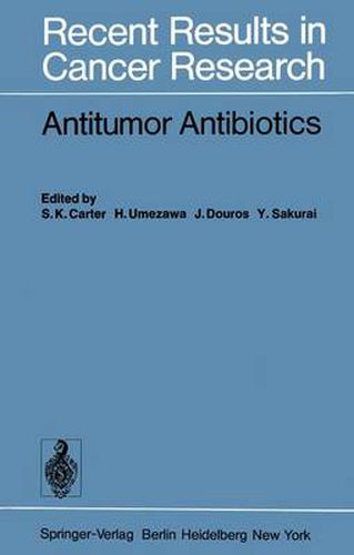 Cover image for Antitumor Antibiotics