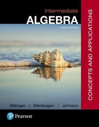 Cover image for Intermediate Algebra: Concepts and Applications