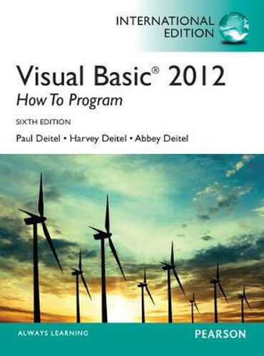 Cover image for Visual Basic 2012 How to Program: International Edition