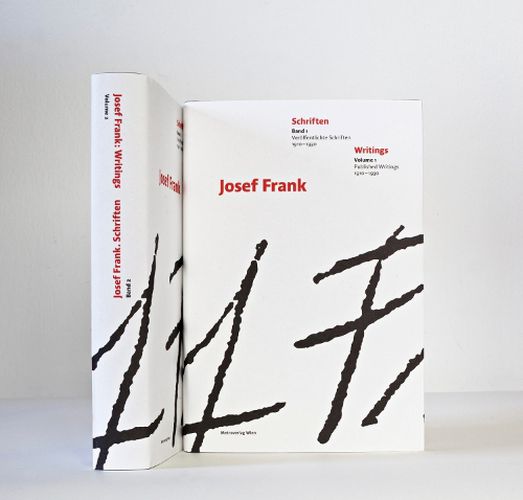 Cover image for Josef Frank Writings