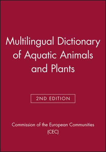 Cover image for Multilingual Dictionary of Aquatic Animals and Plants