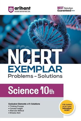 Cover image for Arihant Ncert Exemplar Problems-Solutions for Science 10th