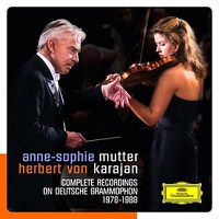 Cover image for Anne Sophie Mutter Herbert Von Karajan Complete Dg Recordings