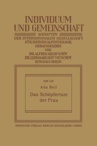 Cover image for Das Schoepfertum Der Frau