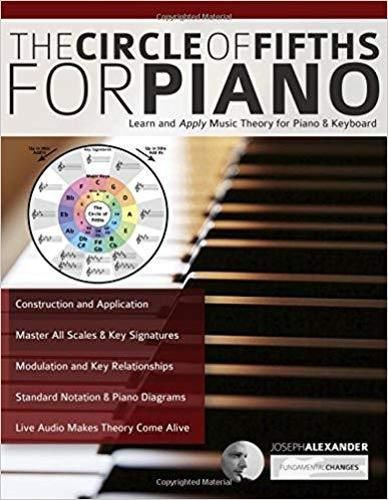 Cover image for The Circle of Fifths for Piano: Learn and Apply Music Theory for Piano & Keyboard