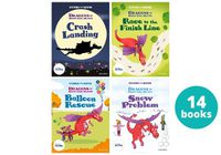 Cover image for Stories for Maths: Oxford Reading Levels 7-8: Dragons of Moontail Island Y2/P3 (14 book pack)