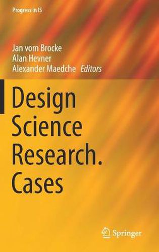 Cover image for Design Science Research. Cases