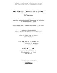 Cover image for National Children's Study 2014: An Assessment