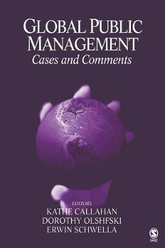 Cover image for Global Public Management: Cases and Comments