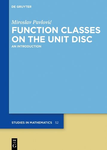 Cover image for Function Classes on the Unit Disc: An Introduction