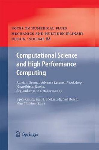 Cover image for Computational Science and High Performance Computing: Russian-German Advanced Research Workshop, Novosibirsk, Russia, September 30 to October 2, 2003