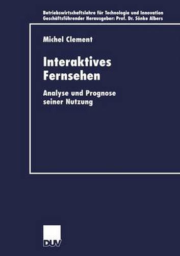 Cover image for Interaktives Fernsehen