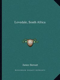 Cover image for Lovedale, South Africa