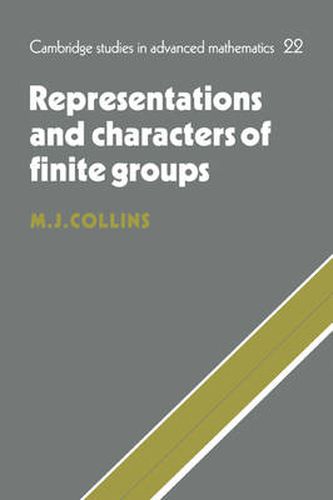 Cover image for Representations and Characters of Finite Groups