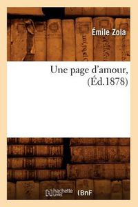 Cover image for Une Page d'Amour, (Ed.1878)