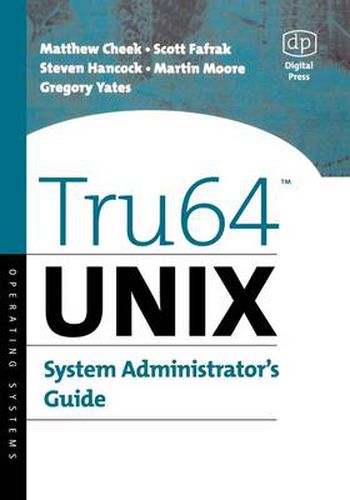 Tru64 UNIX System Administrator's Guide