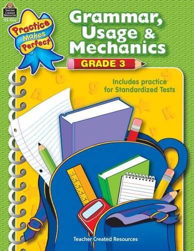 Cover image for Grammar, Usage & Mechanics Grade 3