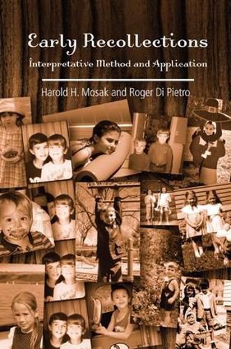 Cover image for Early Recollections: Interpretive Method and Application