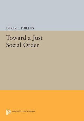 Cover image for Toward a Just Social Order