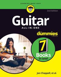 Cover image for Guitar All-in-One For Dummies - Book + Online Video and Audio Instruction, 2nd Edition