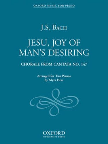 Cover image for Jesu, Joy of Man's Desiring