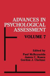 Cover image for Advances in Psychological Assessment: Volume 7