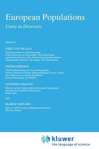 Cover image for European Populations: Unity in Diversity