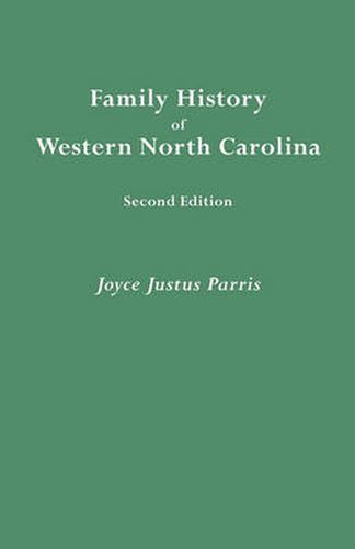 Cover image for Family History of Western North Carolina