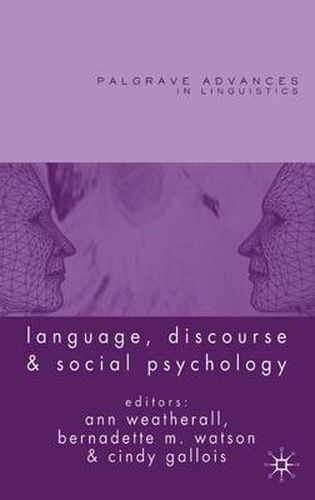 Cover image for Language, Discourse and Social Psychology