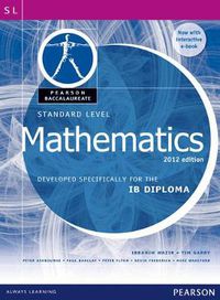 Cover image for Pearson Baccalaureate Standard Level Mathematics Revised 2012 print and ebook bundle for the IB Diploma: Industrial Ecology