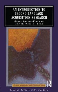 Cover image for An Introduction to Second Language Acquisition Research