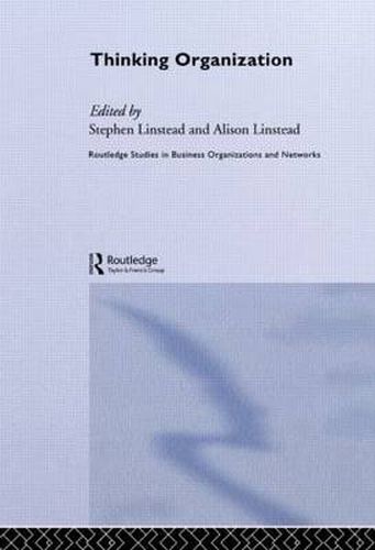 Cover image for Thinking Organization